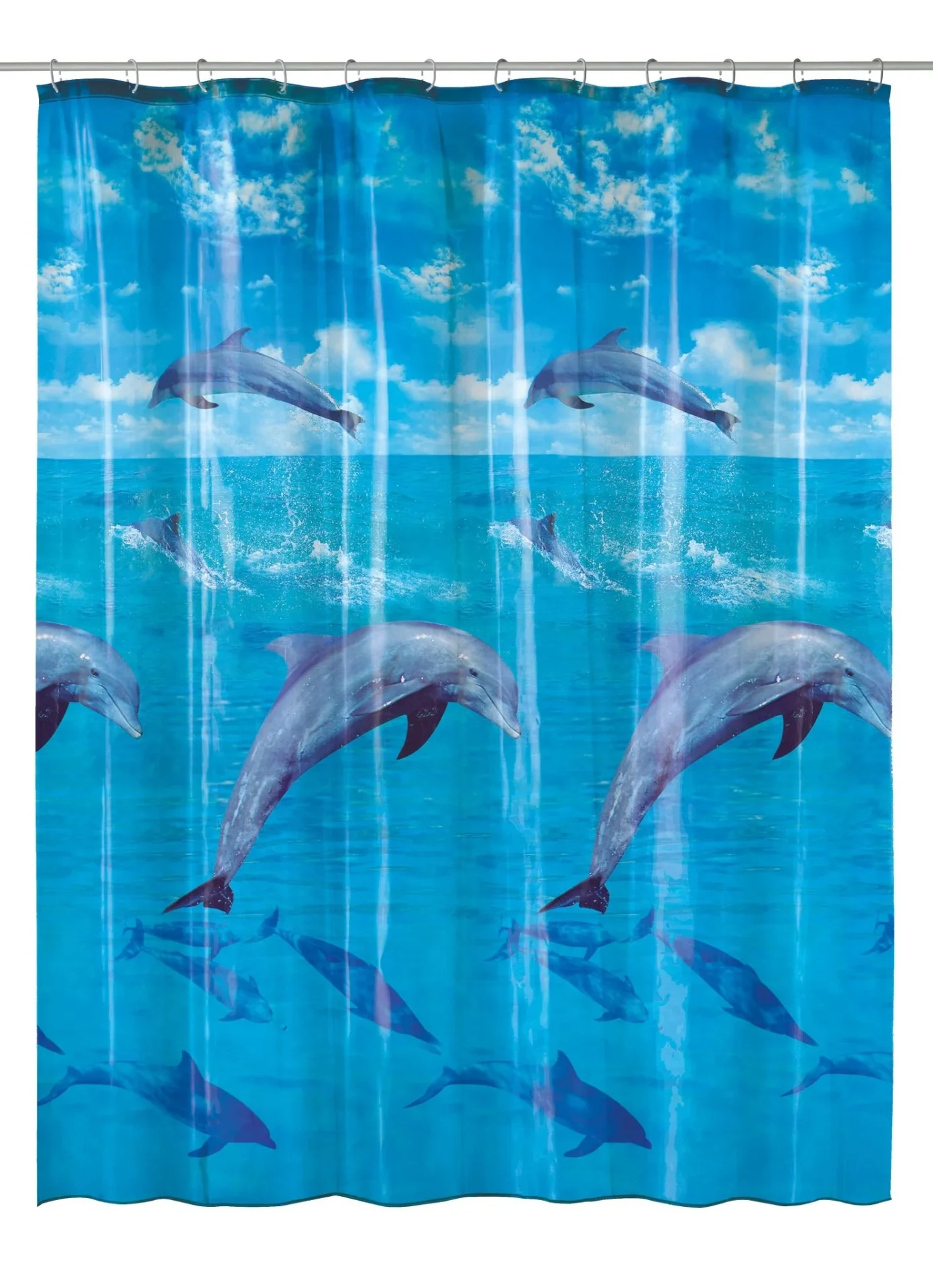 Kleine Wolke Duschvorhang Peva Dolphin Multicolor 180 X 200 Cm 5201148305 8596085