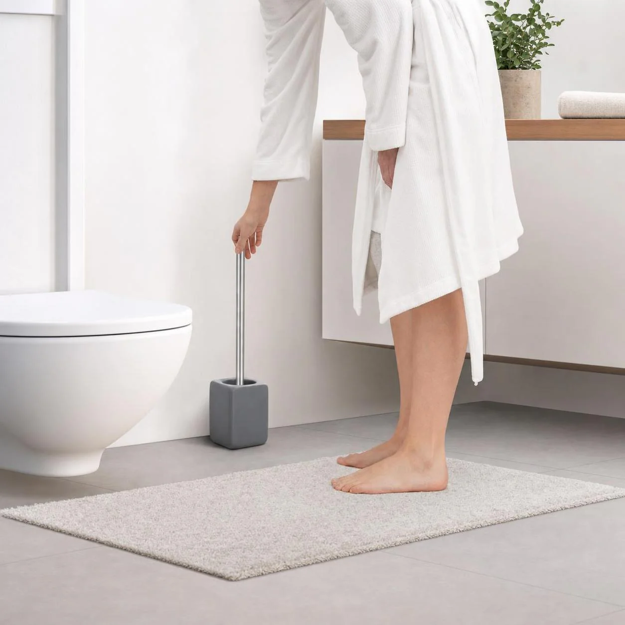 Kleine Wolke Wc Buersten Halter Cubic Anthrazit 5066901856 3306823211538