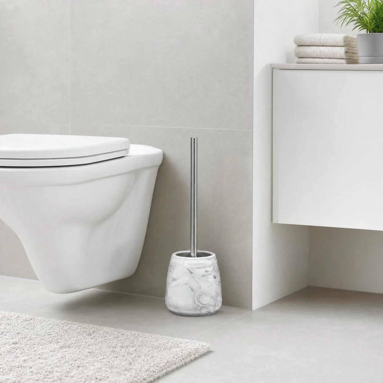 Kleine Wolke Wc Buersten Halter Marble Anthrazit 5854901856 3302823211534