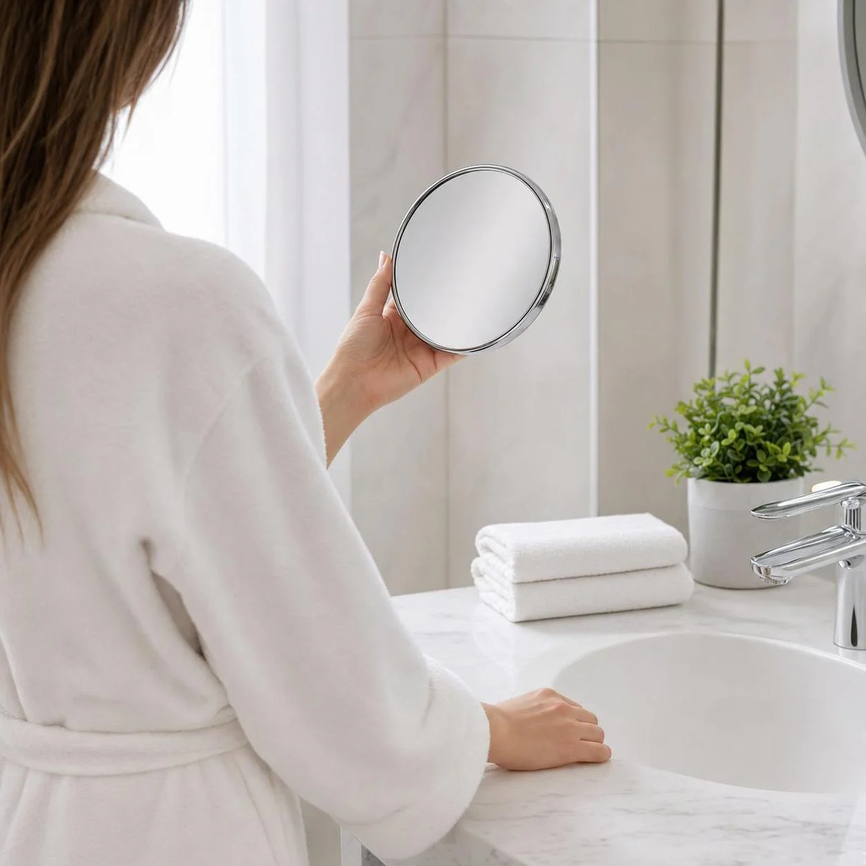 Kleine Wolke Kosmetikspiegel Blade Mirror Silberfarben 8423124886 3419823211651