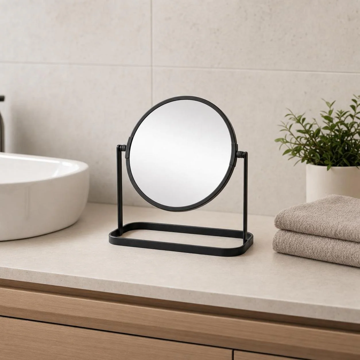 Kleine Wolke Kosmetikspiegel Framework Mirror Schwarz 8042926886 3309823211541