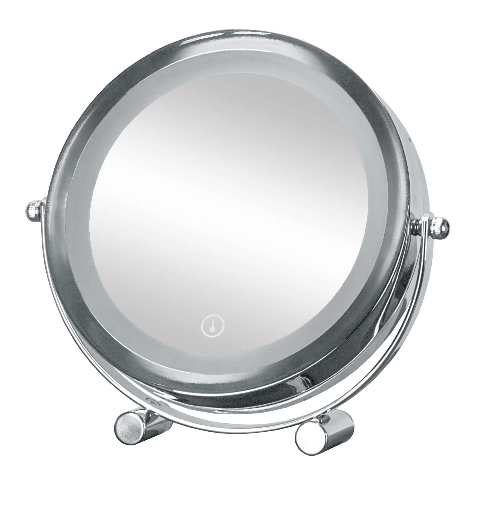 Kleine Wolke Led Kosmetikspiegel Bright Mirror Shorty Silberfarben 5886124886 8157333
