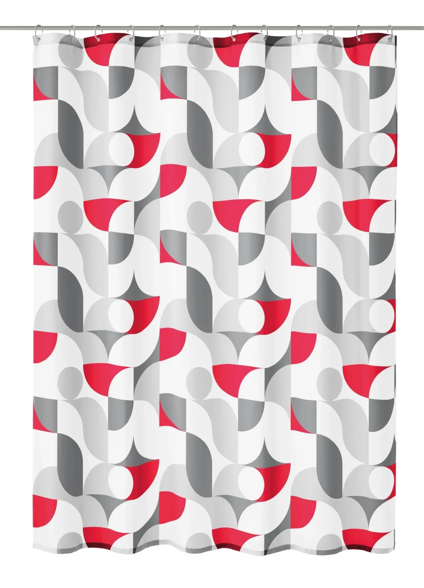 Kleine Wolke Duschvorhang Textil Tess Rubin 180 X 200 Cm 7856453305 7562338