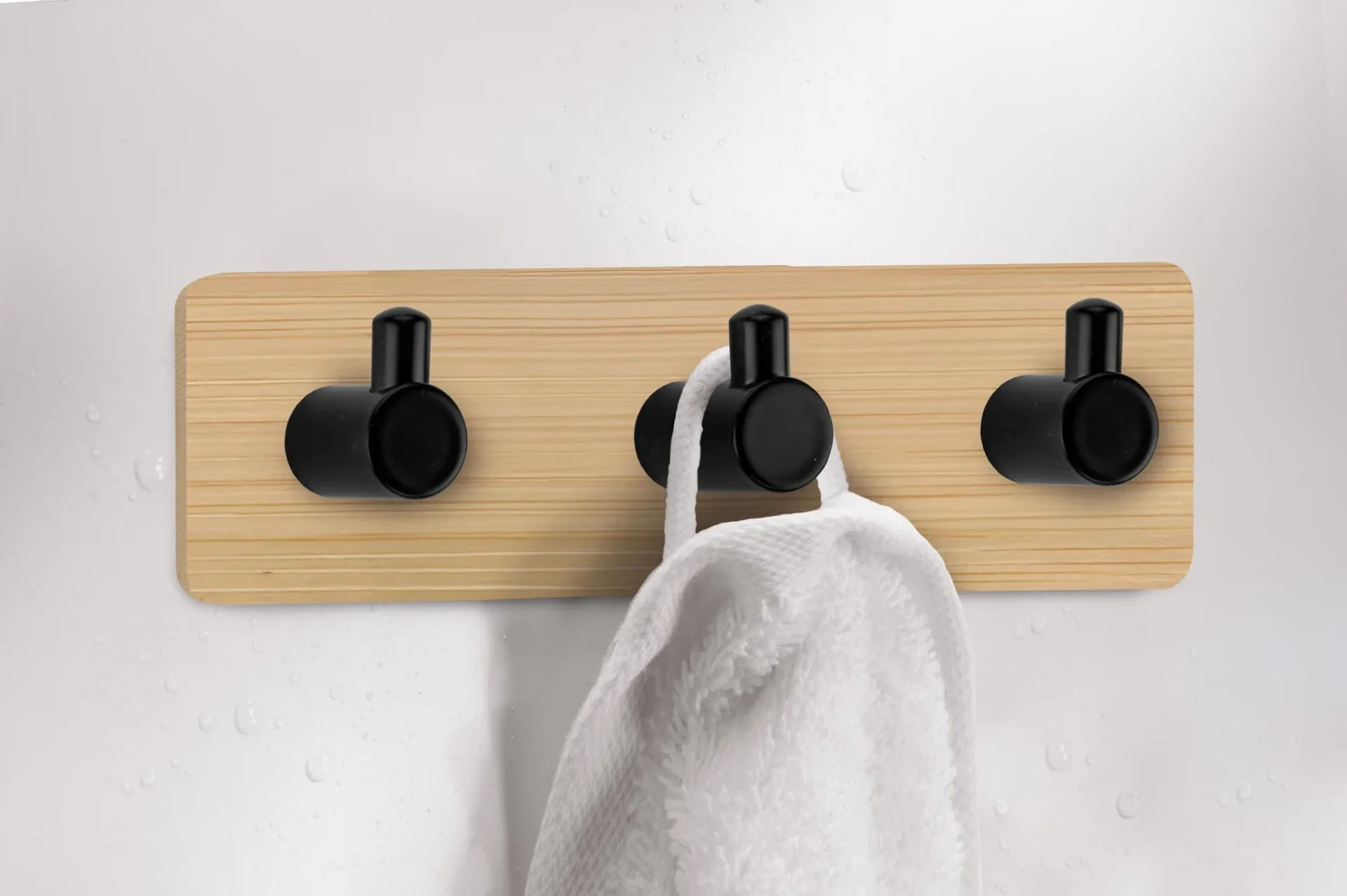 Kleine Wolke Handtuchhaken Bamboo Pin Hook Trio Natur 8502202887 1483490